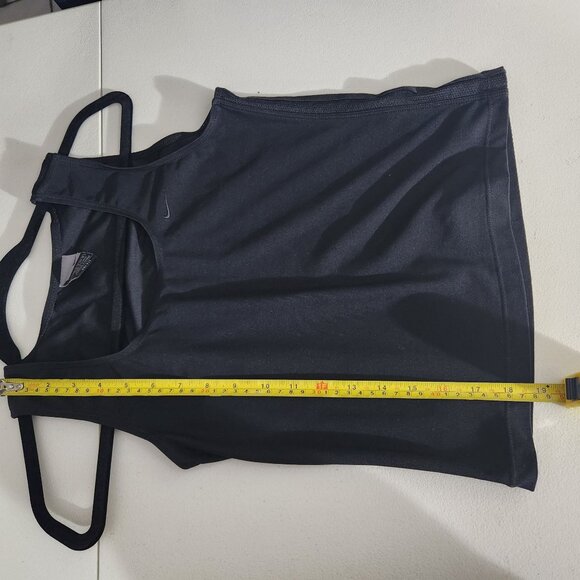 Nike Crop Top Womens Black XS Dri-Fit Athletic Tank Top - Picture 10 of 15